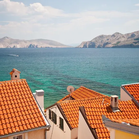 Mit Meerblick Und Direkt Am Kristallklaren Apartment Baska (Krk)