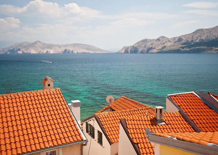 Mit Meerblick Und Direkt Am Kristallklaren Apartmán Baška